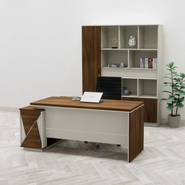Bàn Giám Đốc Chữ L Cho Không Gian Lãnh Đạo – BGĐ126