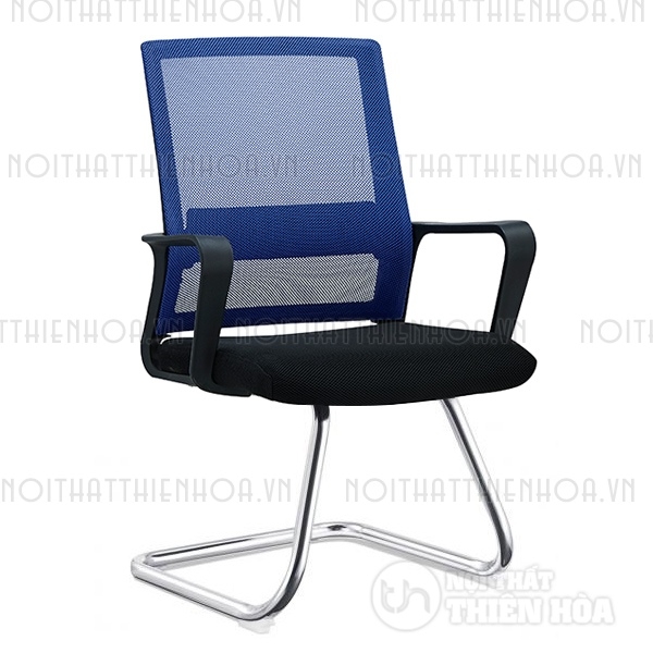 Ghế họp chân quỳ màu đen TH344