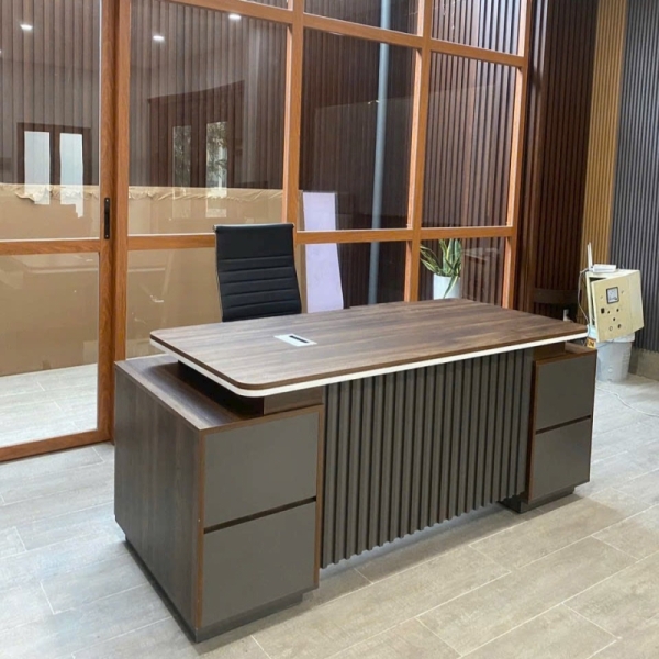 Bàn Giám Đốc Góc L Giá Tốt Sài Gòn – BGĐ52