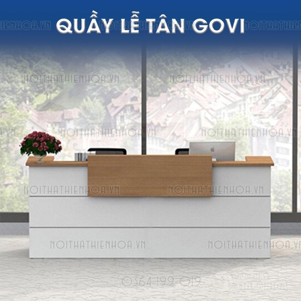Quầy lễ tân QLT08