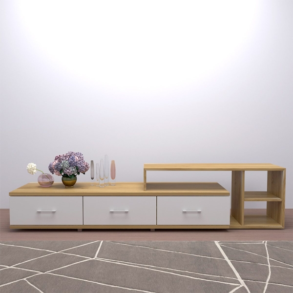Kệ tivi gỗ phòng khách 01