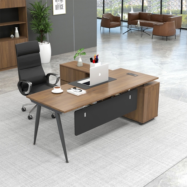 Bàn trưởng phòng giám đốc chân tròn Cosi16-426D