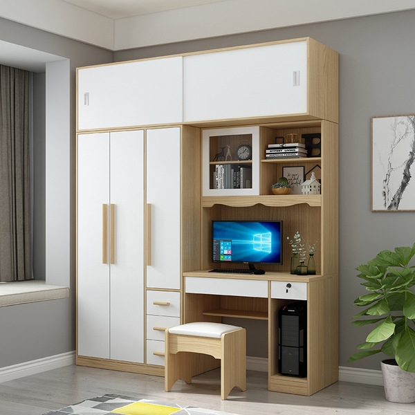 tủ quần áo kết hợp bàn làm việc TA-174