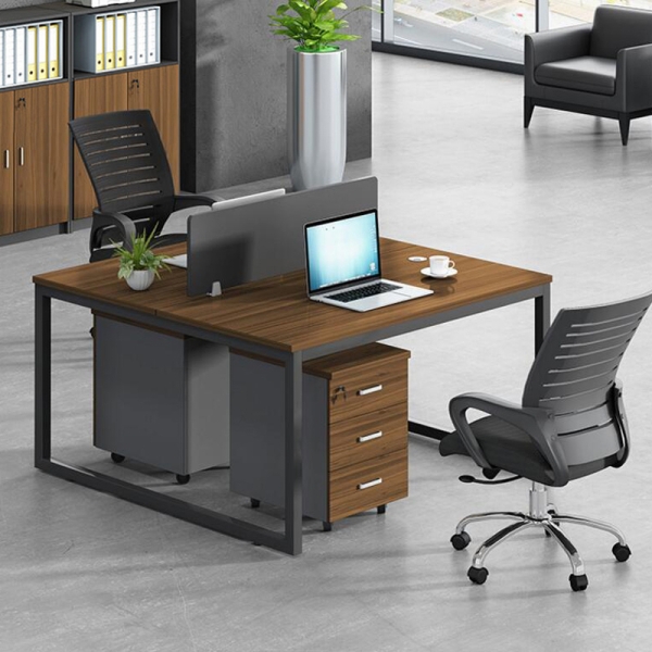 Modul văn phòng 2 người chân u