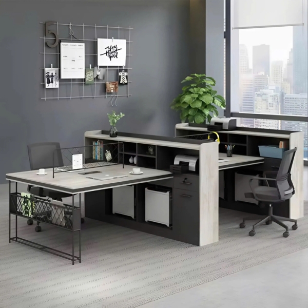 Cụm Bàn Làm Việc 4 Chỗ Thiết Kế Chuyên Nghiệp – BC68