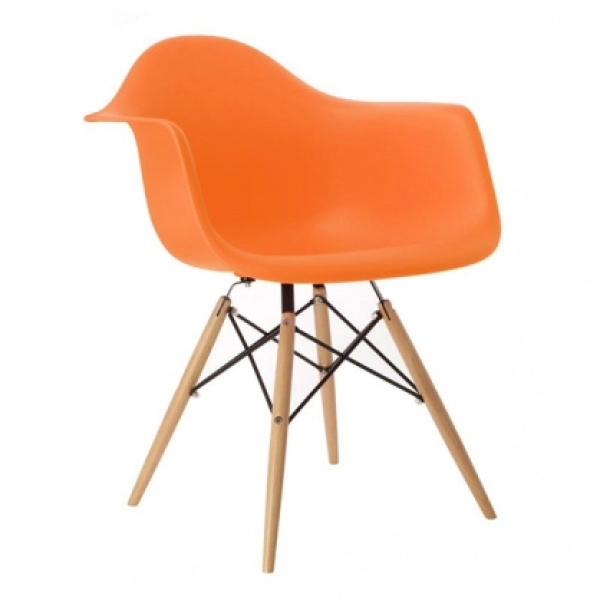 Ghế cafe Eames nhựa gỗ – Mã: 209