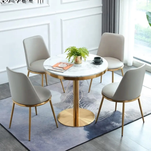 Bộ bàn tiếp khách sang trọng cho thẩm mỹ viện – Mã: T131-4x285G