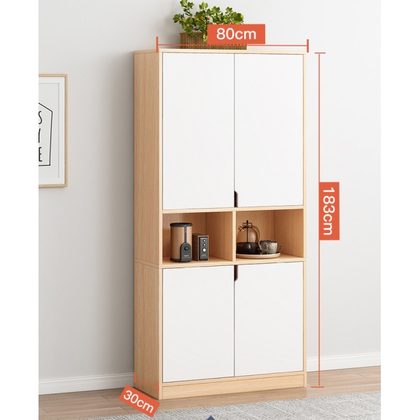 Tủ đựng tài liệu 4 cánh gỗ hiện đại – TL 39