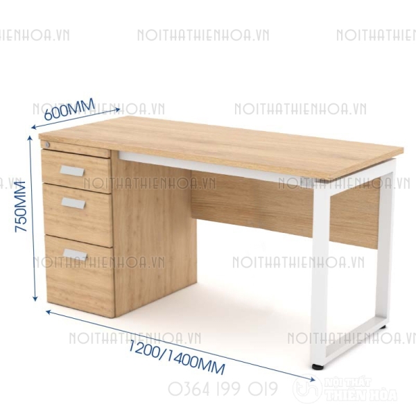 Bàn chân vuông chữ U Eos 1m4 EU14YH