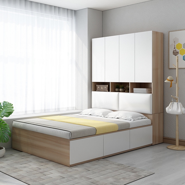 Giường đa năng đệm kèm tủ đầu giường GN-20