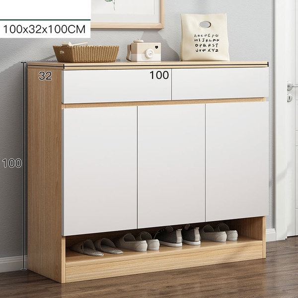 Tủ giày 3 cánh phong cách hiện đại TG13