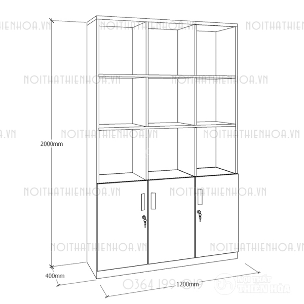 Tủ tài liệu Classic CL200-07T