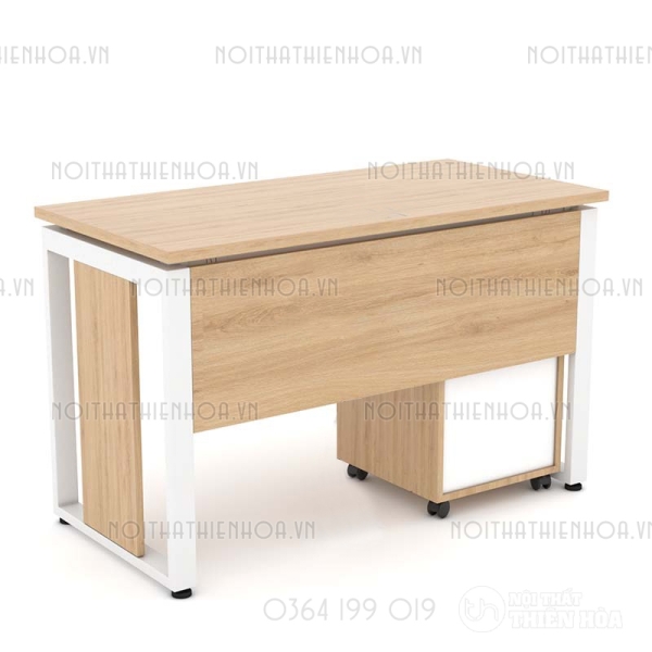 Bàn chân vuông chữ U Eos 1m2 EU12Y-1