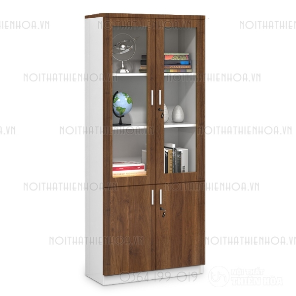Tủ hồ sơ tài liệu 2 cánh kính