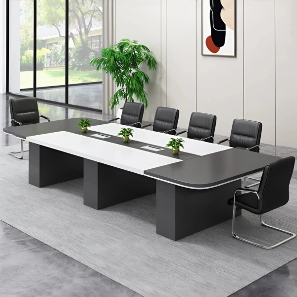 Bàn Họp Văn Phòng Bo Góc 3m6 – BH39