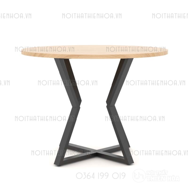 Bàn tròn chân sắt B03-80