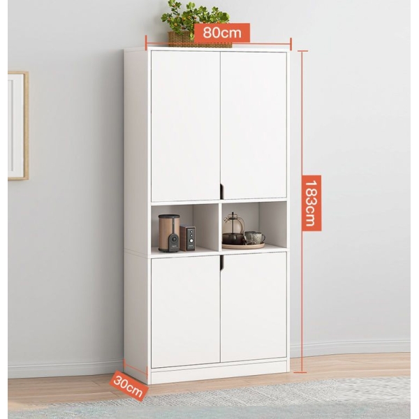 Tủ đựng tài liệu 4 cánh gỗ hiện đại – TL 39