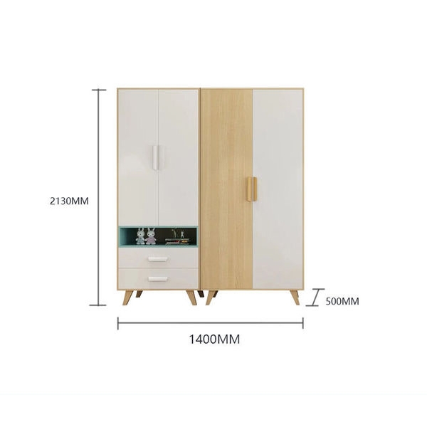 tủ quần áo gỗ công nghiệp TA-165