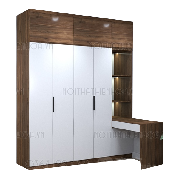 Tủ quần áo kết hợp bàn trang điểm-TA62N