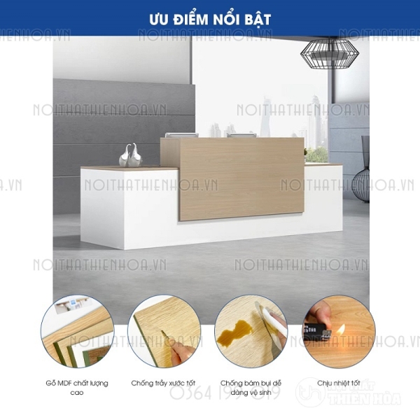 Quầy lễ tân QLT05