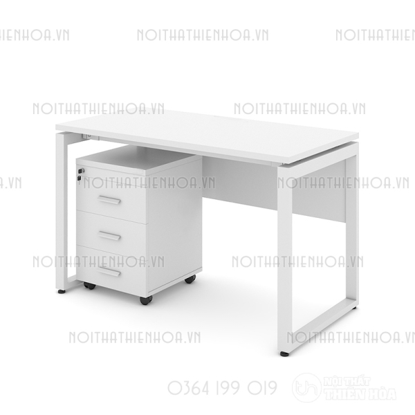 Bàn chân vuông chữ U Eos 1m2 EU12T-Y-T