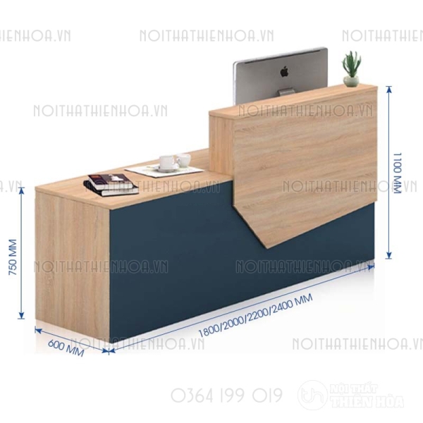 Quầy lễ tân QLT02