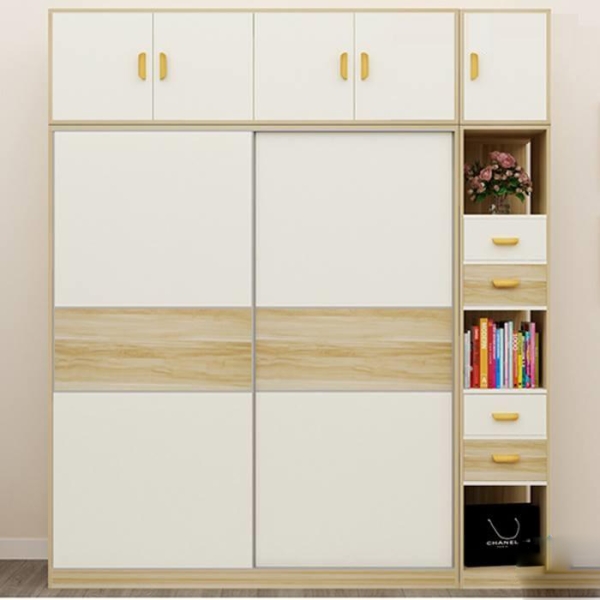tủ quần áo 2 tầng gỗ công nghiệp TA-95