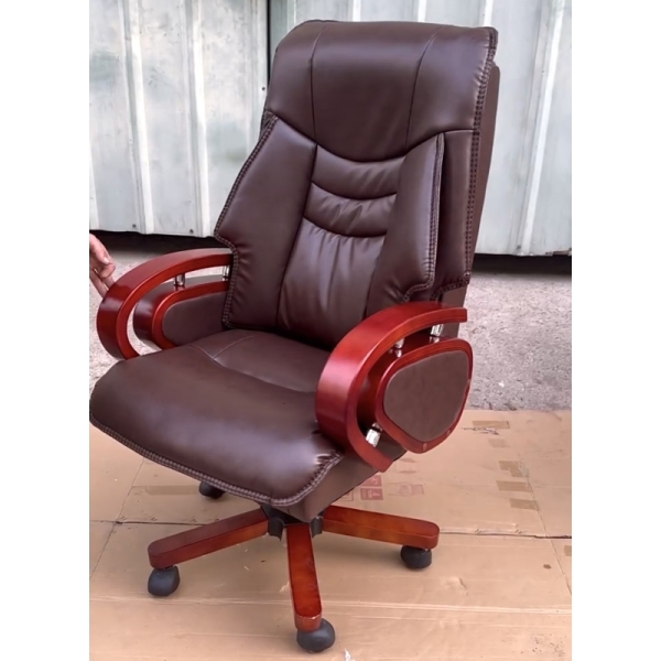 Ghế Giám Đốc Da Nâu Sang Trọng – GGĐ27