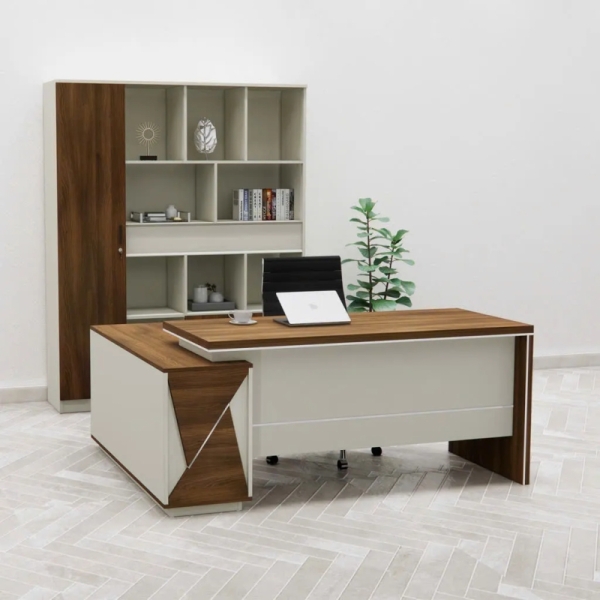 Bàn Giám Đốc Chữ L Cho Không Gian Lãnh Đạo – BGĐ126