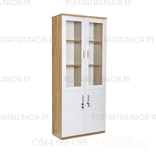 Tủ hồ sơ tài liệu 2 cánh kính