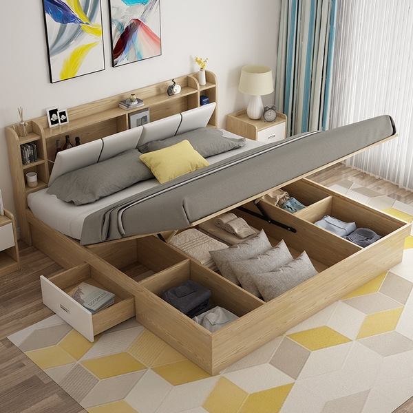 Giường đa năng kệ trang trí GN-15
