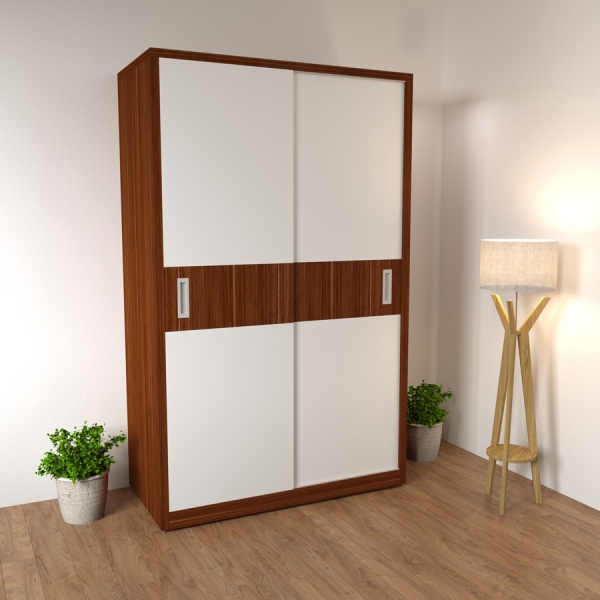 Tủ quần áo 2 cánh lùa giá rẻ TA-101
