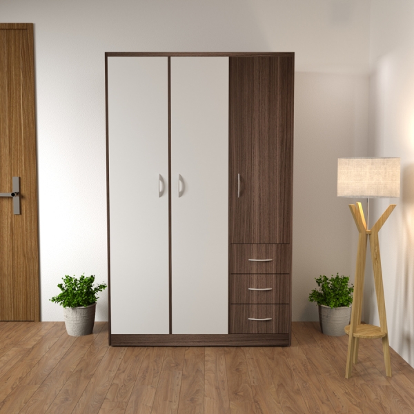 tủ áo 3 buồng giá rẻ TA-106