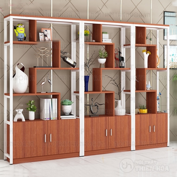 Kệ tủ giá sách phong cách hiện đại 01
