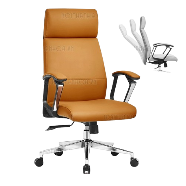 Ghế làm việc sếp, giám đốc, quản lý Ergonomic da cao cấp