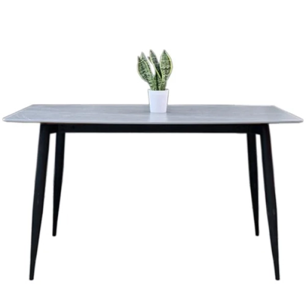 Bộ bàn ăn mặt đá hình chữ nhật 4 ghế – Mã: T162-14-4x267A