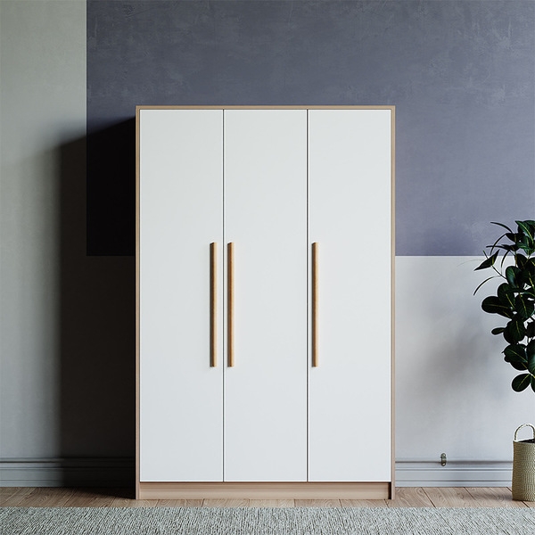 tủ quần áo 3 cánh mở hiện đại TA-122