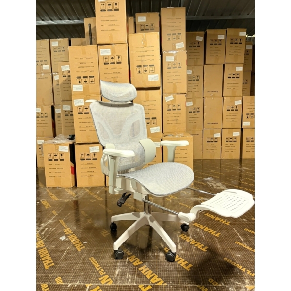 Ghế Công Thái Học Có Tựa Đầu Hỗ Trợ Cột Sống – GX73