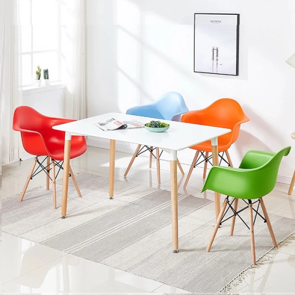 Bộ bàn ăn đẹp hiện đại nhập khẩu – Mã: T108-4×209