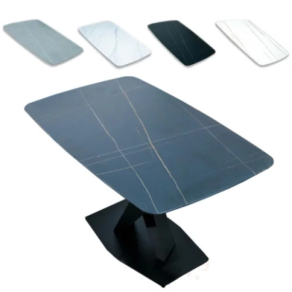 Bàn ăn cao cấp mặt đá chân sắt sơn tĩnh điện- Mã: T179