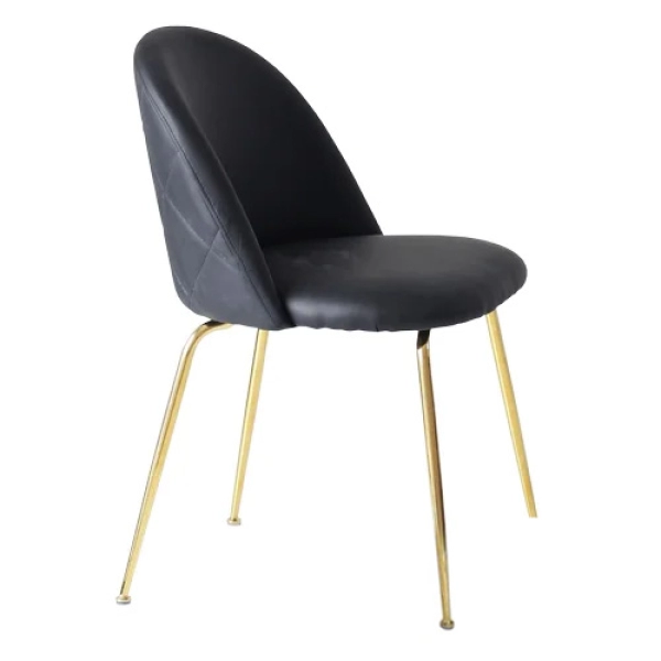 Ghế ăn đẹp hiện đại chân mạ màu gold – Mã: 292G