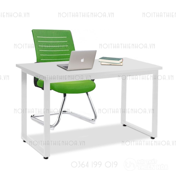 Bàn làm việc khung sắt u Đen 388