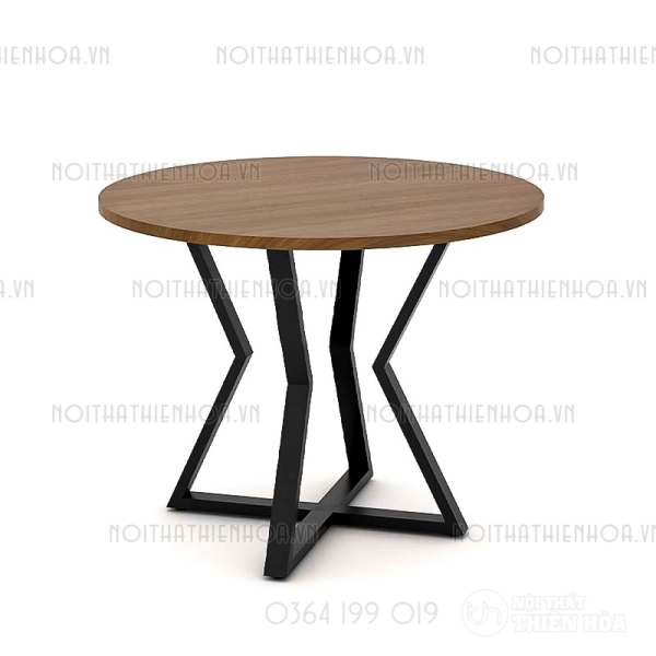 Bàn tròn chân sắt B03-80