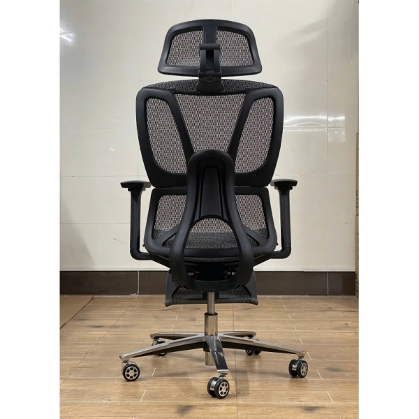 Ghế Công Thái Học Lưng Lưới Có Gác Chân Cao Cấp – GX83