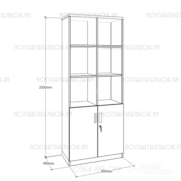 Tủ tài liệu Classic CL200-03A
