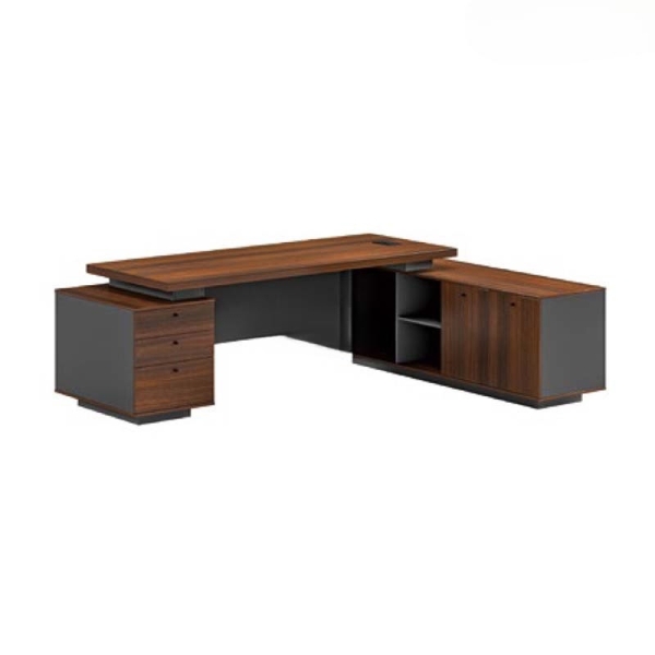 Bàn Giám Đốc Chữ L 2 Hộc Hiện Đại – BGĐ59