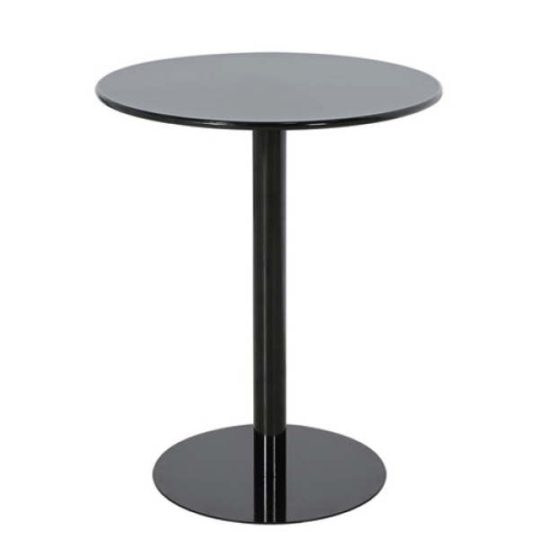 Bàn cafe chân trụ tròn mặt gỗ- Mã: T1508