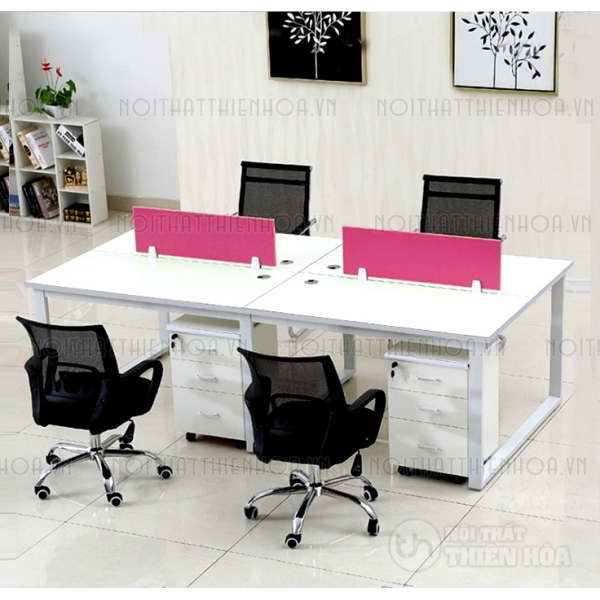 Bàn làm việc khung sắt u Đen 388