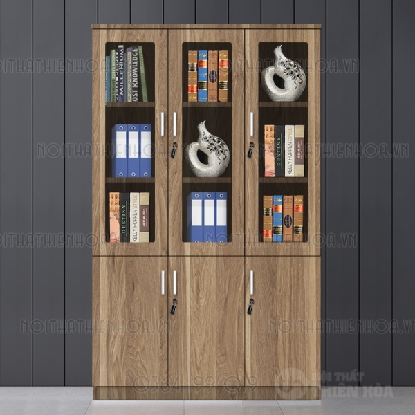 Tủ hồ sơ tủ sách trang trí 2 cánh