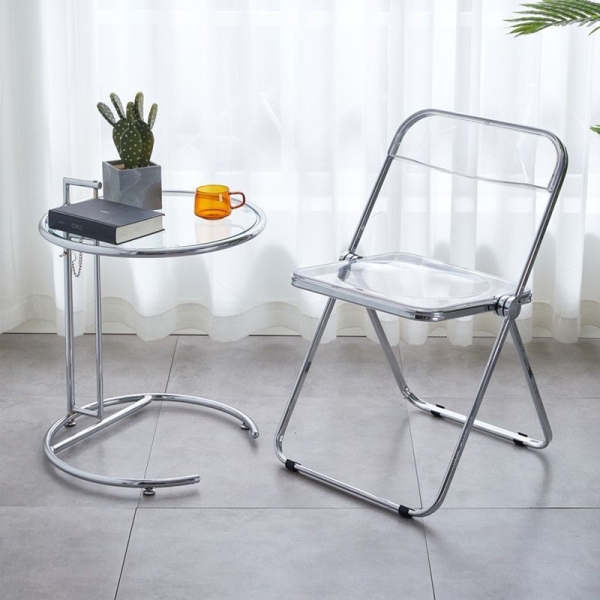 Bộ bàn ghế trong suốt sang trọng- Mã: S730x2151